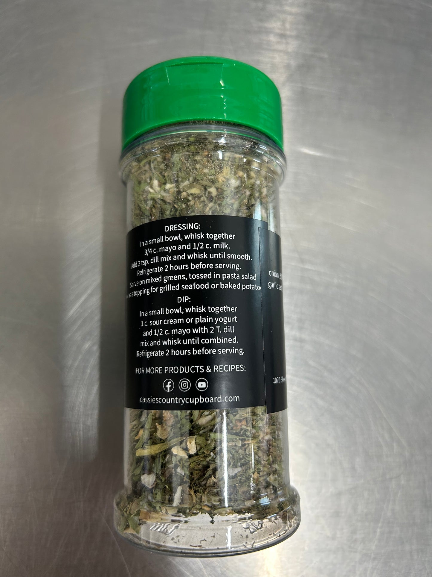 Dilly Dressing and Dip Mix