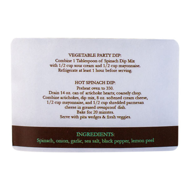 Spinach Dip Mix