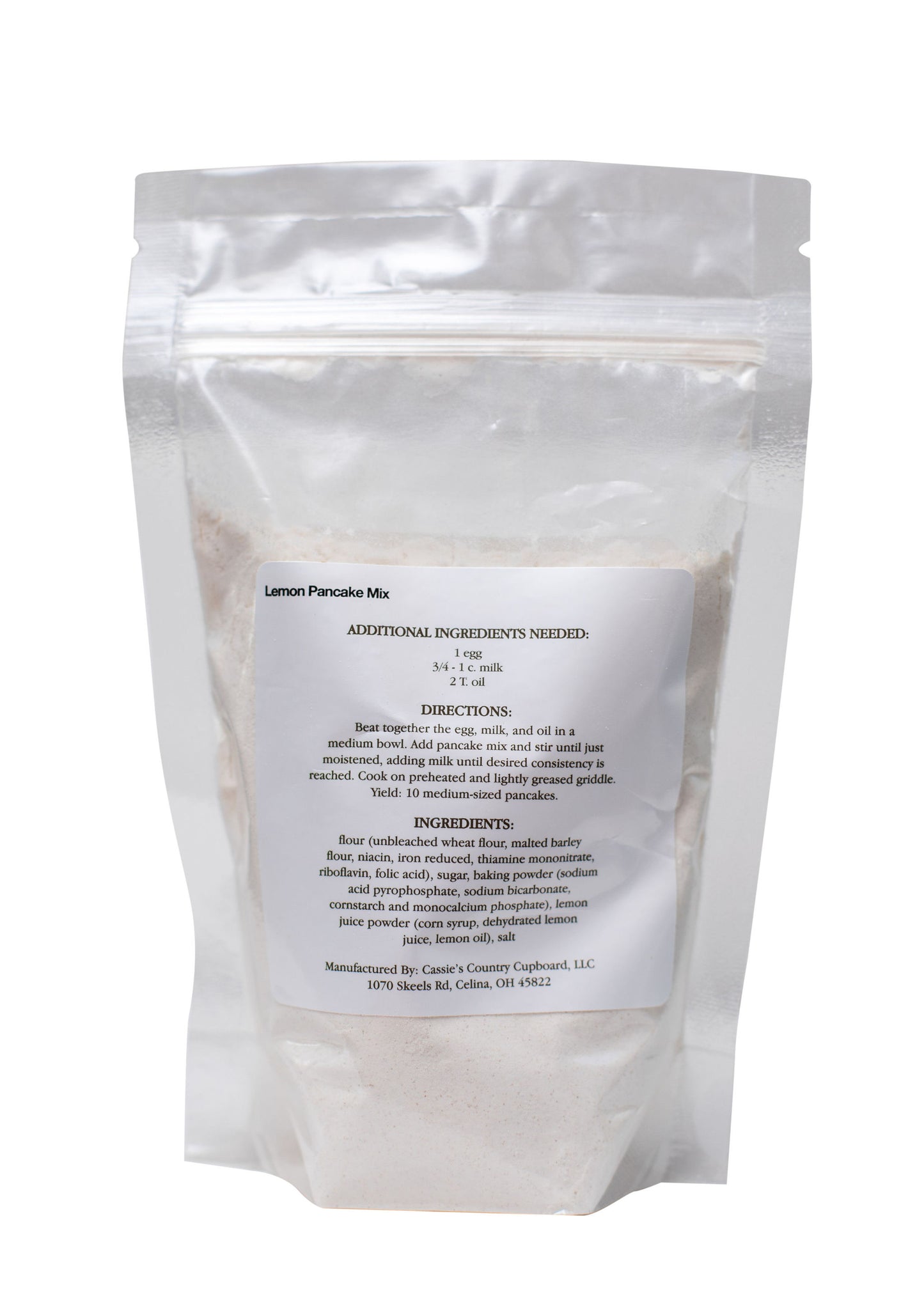 Lemon Pancake Mix